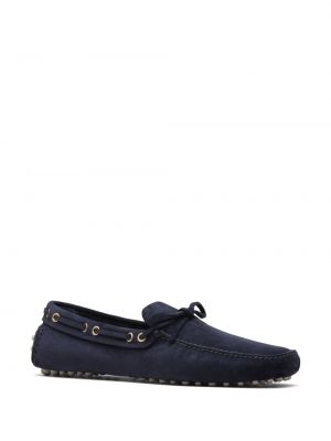 Semišové loafers Car Shoe modré