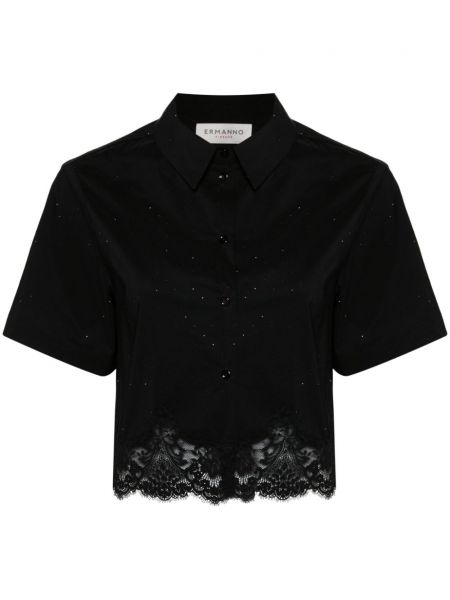 Košile Ermanno Firenze černá