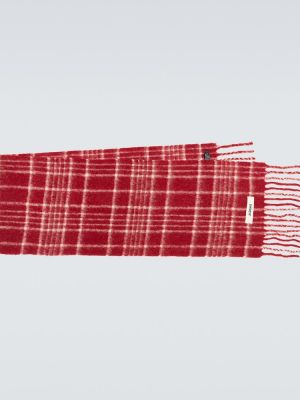 Echarpe en laine Jacquemus rouge