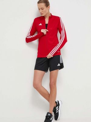 Pulover Adidas Performance rdeča