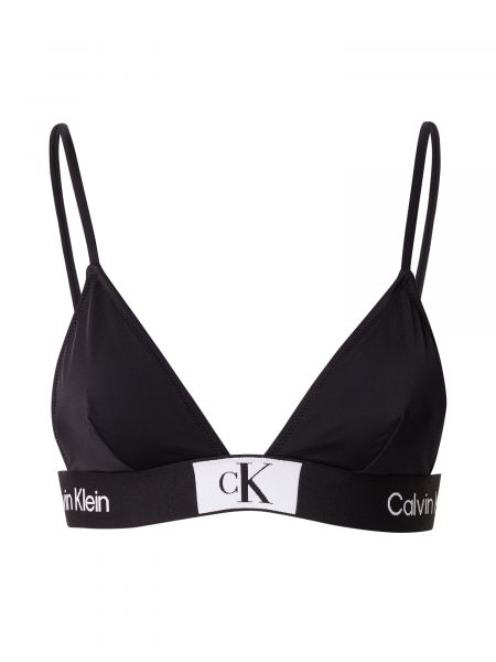 Τοπ Calvin Klein Swimwear μαύρο