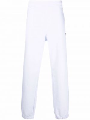 Pantalones de chándal con estampado Msgm blanco
