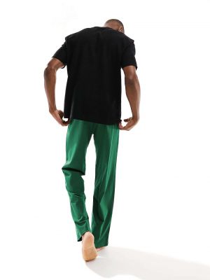 Пижама Asos зеленая
