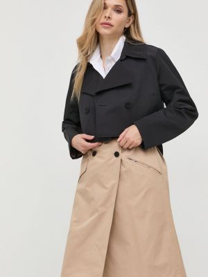 Палто с изолация Karl Lagerfeld черно