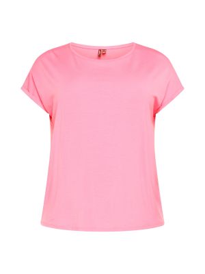 Tričko Vero Moda Curve ružová