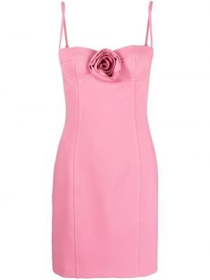 Virágos ujjatlan ruha Blumarine rózsaszín