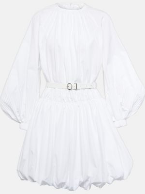 Платье мини Jil Sander белое