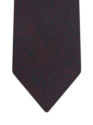 Jacquard seiden krawatte Etro