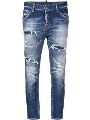 Jeans 7/8 Dsquared2 blå