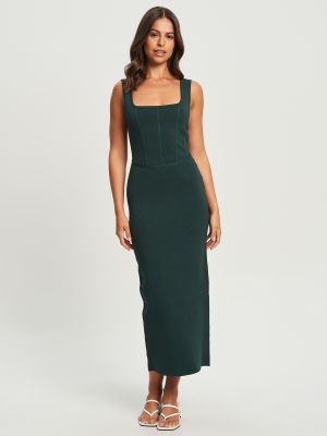 Φόρεμα Calli πράσινο