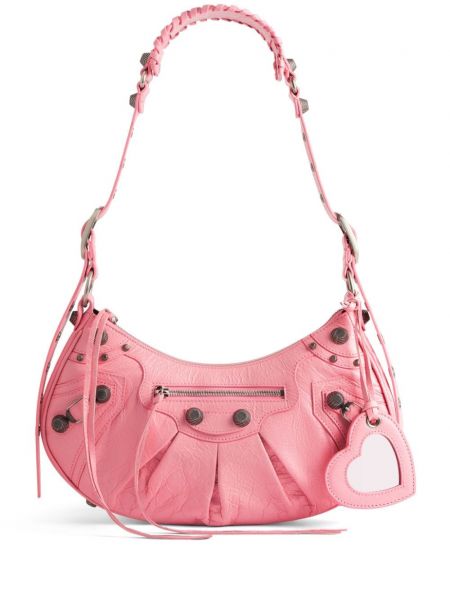 Clutch torbica Balenciaga ružičasta