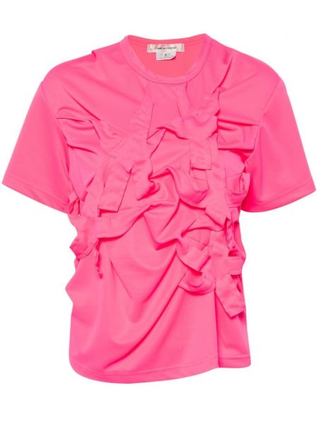 Marškinėliai Comme Des Garçons rožinė