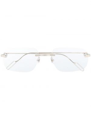 Διοπτρικά γυαλιά Cartier Eyewear ασημί