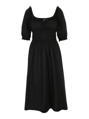 Μίντι φόρεμα Gap μαύρο