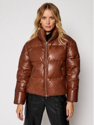 Кожаная куртка Lamarque коричневая
