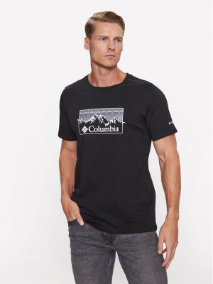 T-shirt Columbia noir
