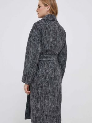 Kabát Calvin Klein šedý
