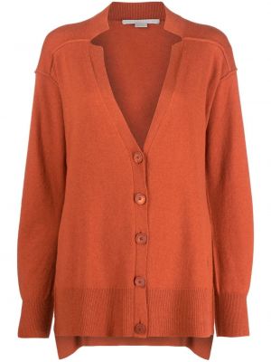 Oversized strikkegenser Stella Mccartney oransje