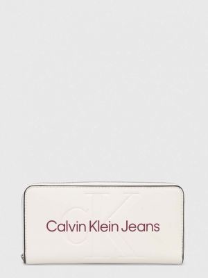 Portfel Calvin Klein Jeans biały