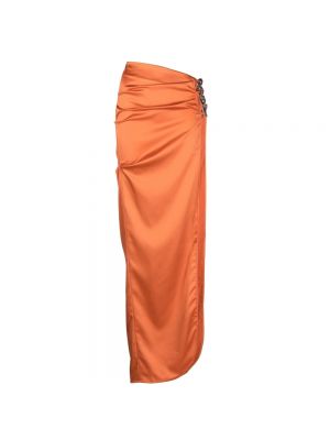 Długa spódnica Gcds pomarańczowa