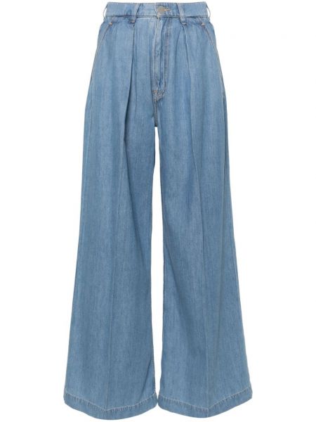 Flared jeans Boss blå