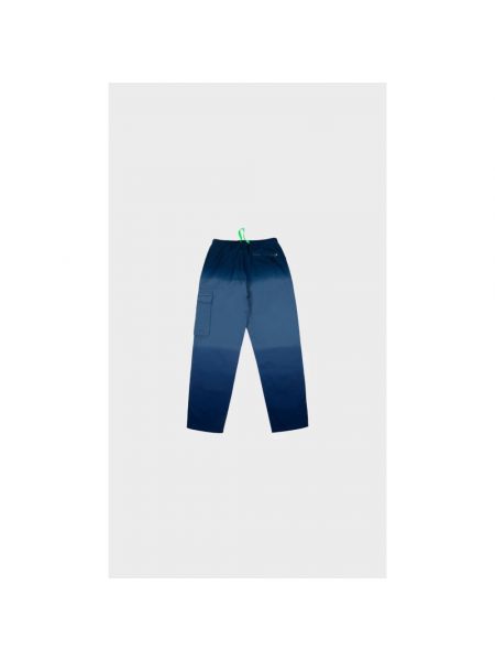 Pantalones cargo con efecto degradado Gramicci azul