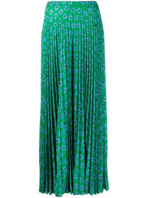 Πλισέ παντελόνι με σχέδιο Alessandro Enriquez πράσινο