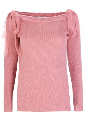 Кашемировый свитер Valentino розовый