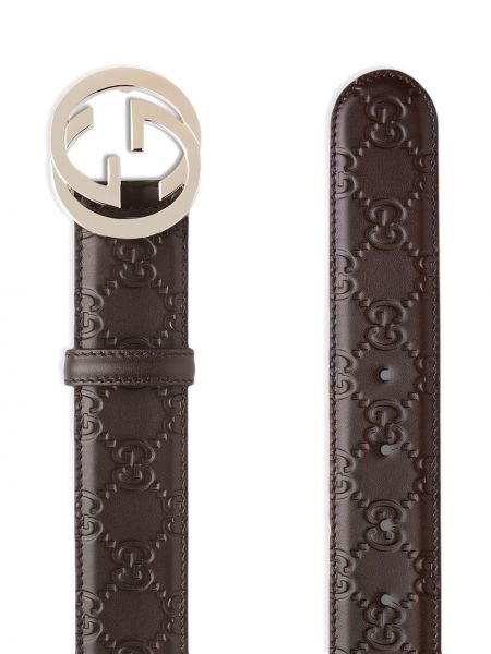 Cinturón Gucci marrón