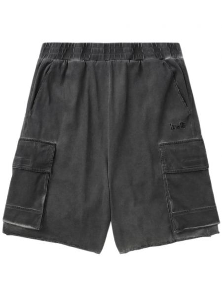 Cargo shorts aus baumwoll Izzue grau