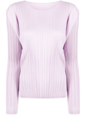 Tricou Pleats Please Issey Miyake violet