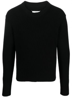 Пуловер с кръгло деколте Maison Margiela черно