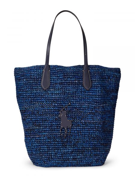 Шопинг чанта Polo Ralph Lauren синьо