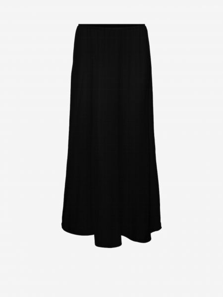 Длинная юбка в цветочек Vero Moda черная