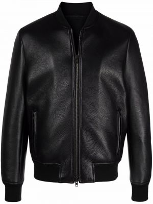 Chaqueta bomber con cremallera Salvatore Santoro negro