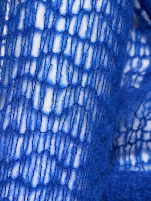 Bavlnený sveter Interior modrá