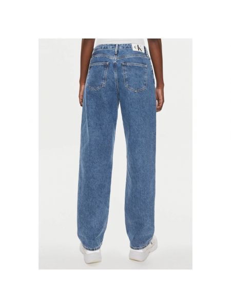 Klassische straight jeans Calvin Klein Jeans blau