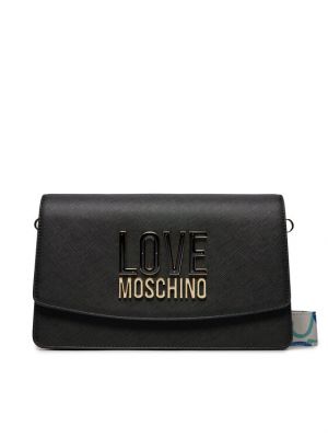 Τσάντα χιαστί Love Moschino μαύρο