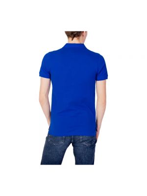Poloshirt mit geknöpfter aus baumwoll Tommy Jeans blau