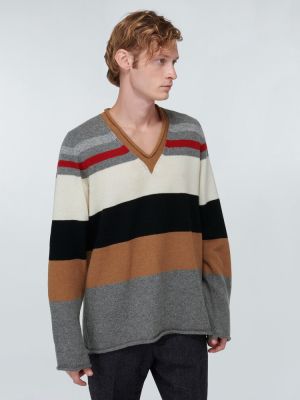 Пуловер с v-образно деколте Undercover