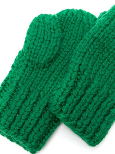 Chunky rukavice Maison Margiela zelené
