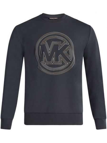 Langes sweatshirt mit print Michael Kors schwarz