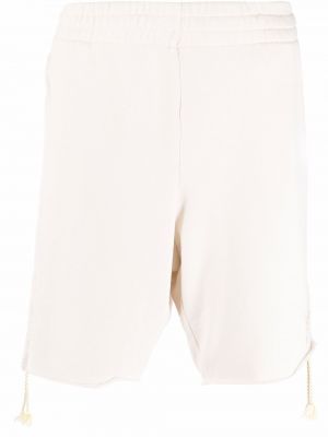 Pantalones cortos deportivos con bordado Reebok blanco
