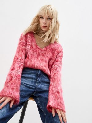 Пуловер Dondup, розовый