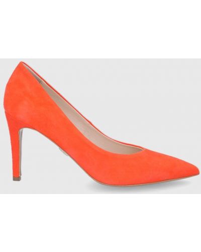 Ниски обувки с висок ток Baldowski оранжево