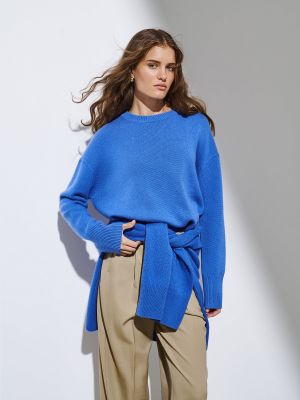 Кашемировый свитер Present&simple синий