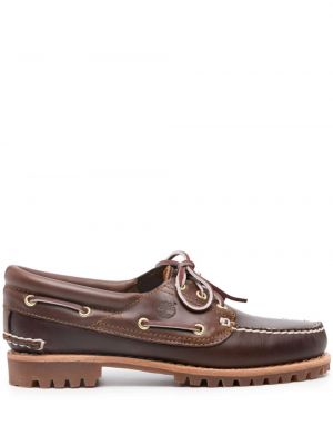 Pantofi loafer din piele Timberland maro