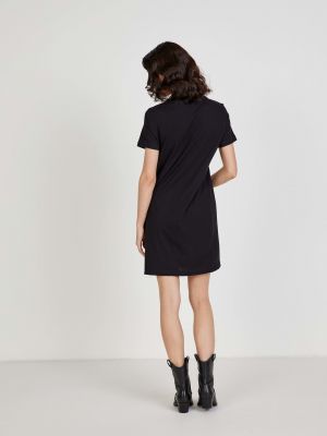 Mini šaty Versace Jeans Couture čierna