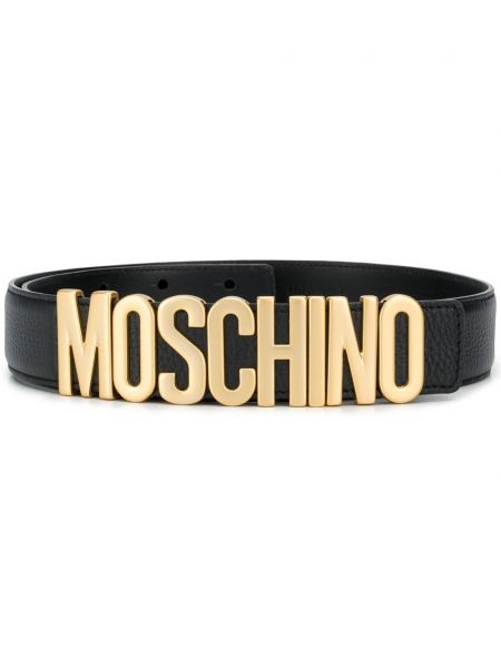 Кожаный колан Moschino