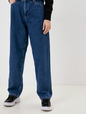 Широкие джинсы Calvin Klein Jeans, синие